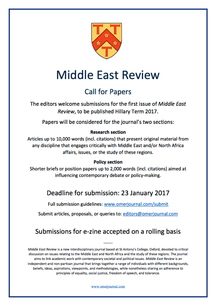 Call for Papers HT17